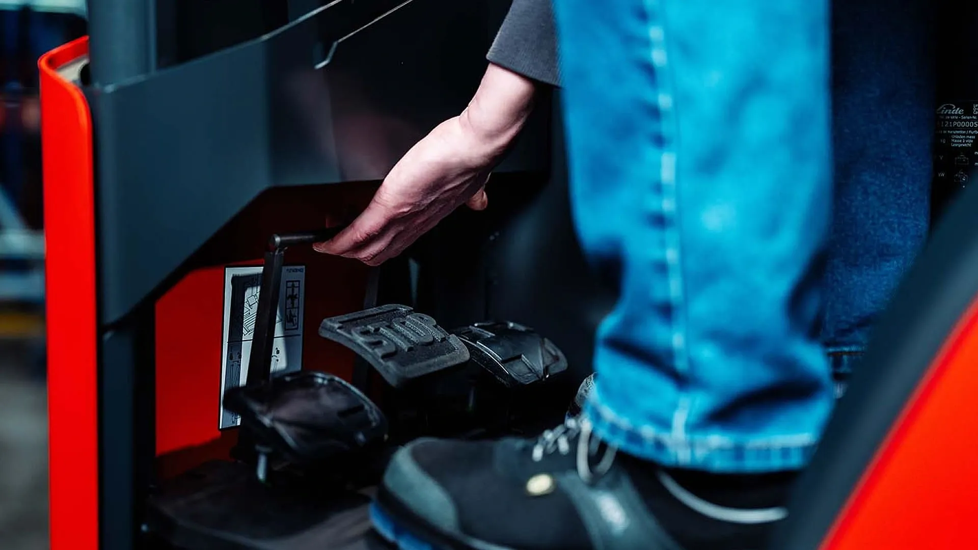 Höhenverstellbare Pedalplatte