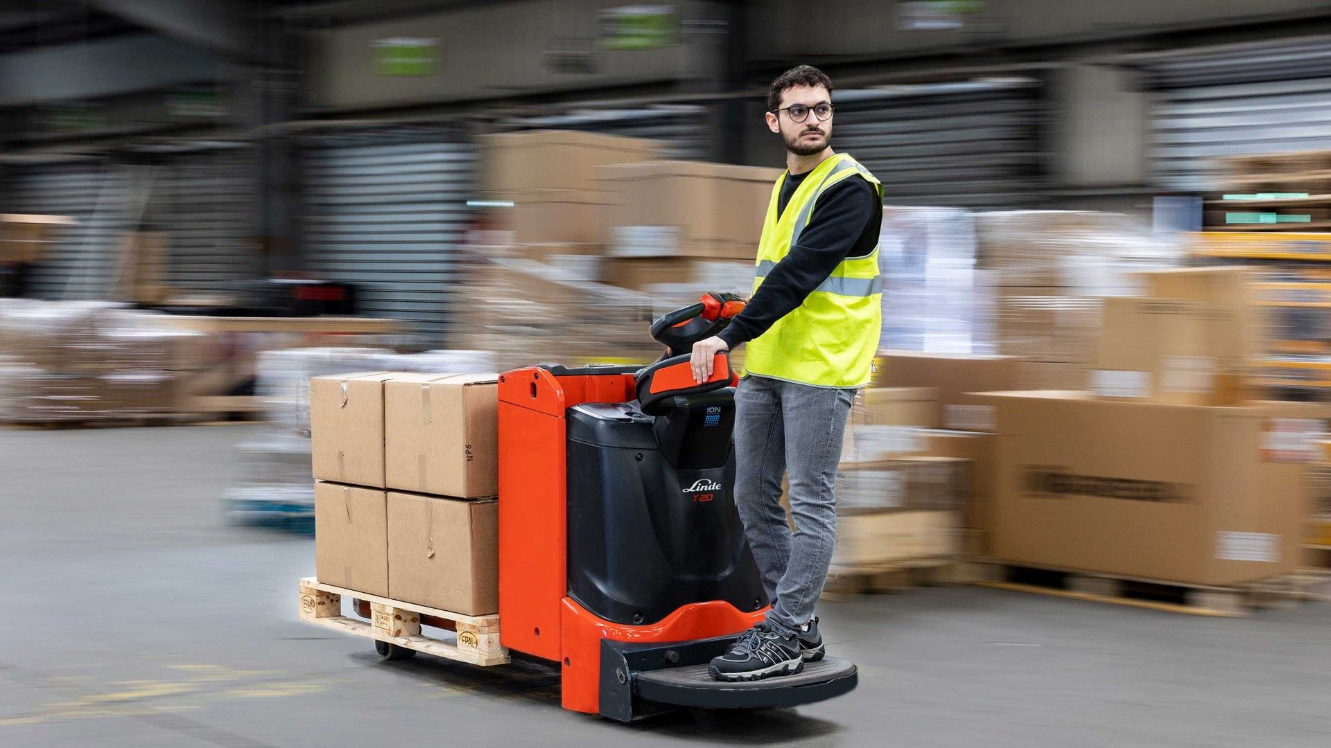 Linde Elektrostaplerflotte