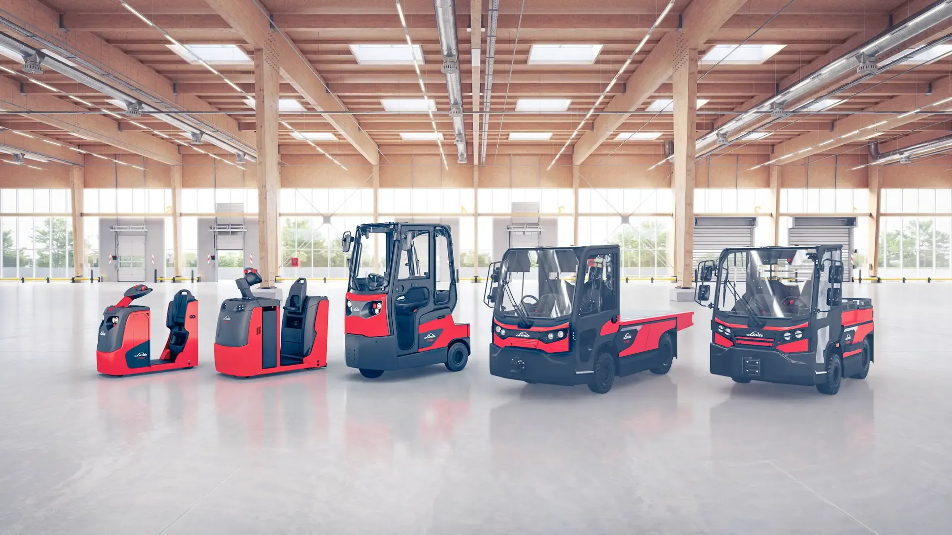 Linde Elektrostaplerflotte