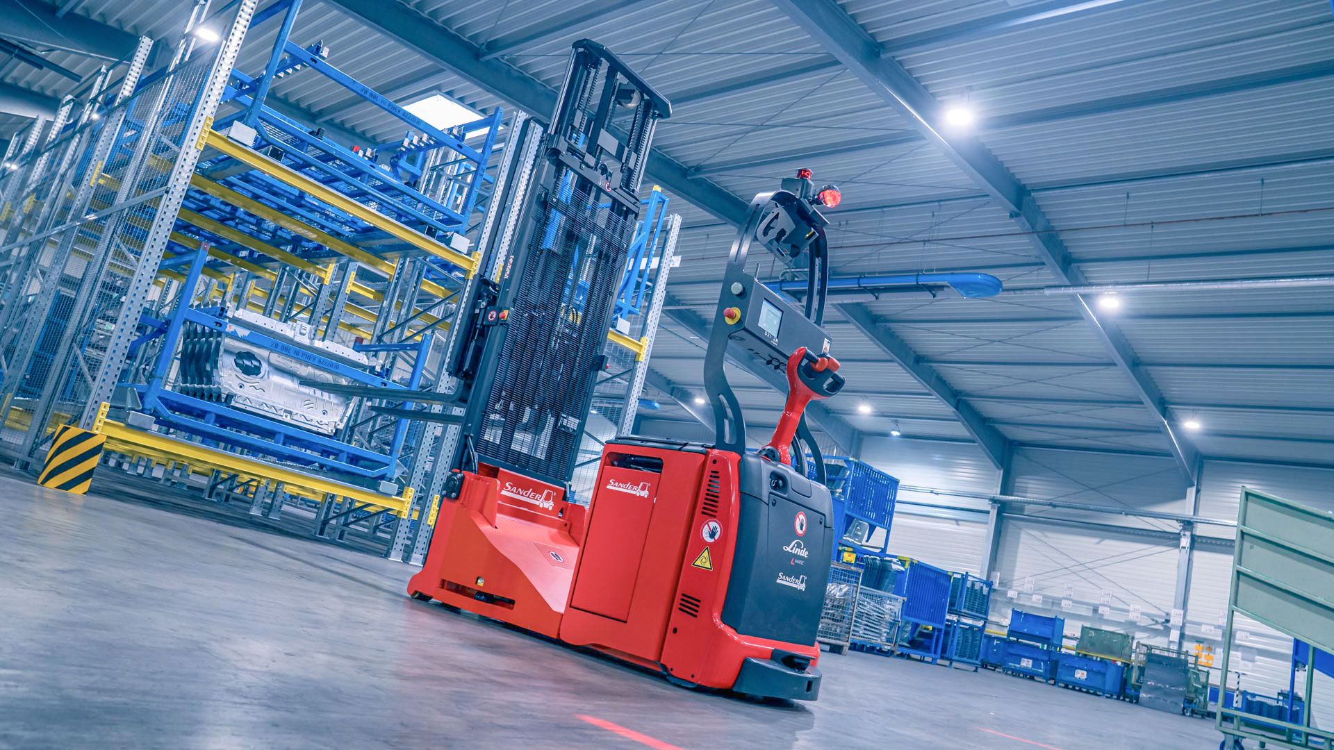 Linde L-MATIC im Einsatz