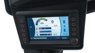 7“ Farbdisplay mit Lastanzeige