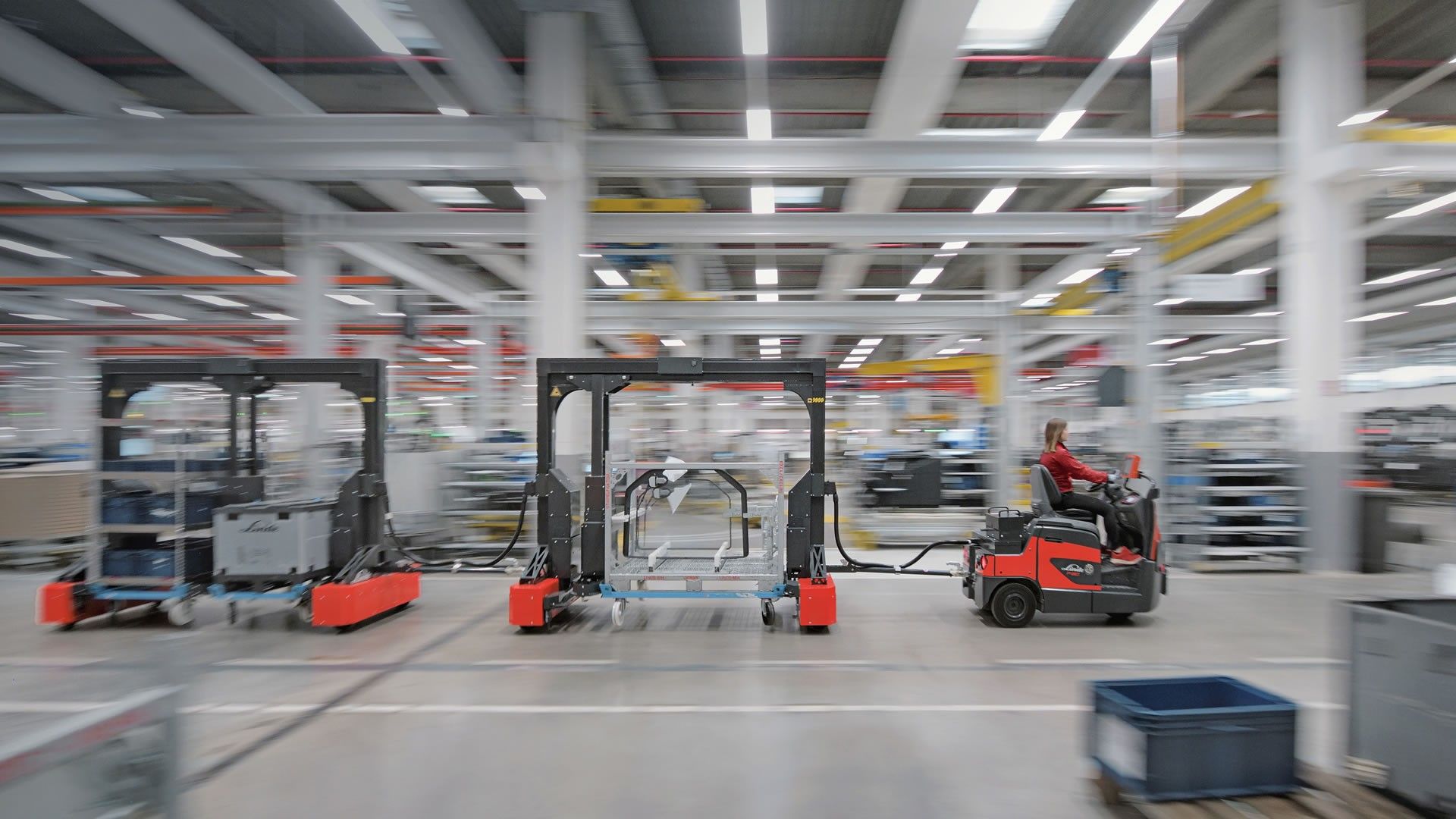 Linde Elektrostaplerflotte